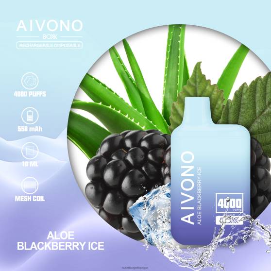 Vape Kauppa - aloe nykyinen jää Aivono AIM BOXX 4000 0B8L228