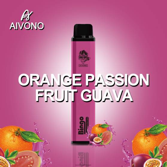 Vape Kauppa - appelsiini passionhedelmä guava Aivono AIM BINGO 4000 0B8L132