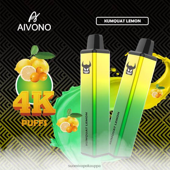 Vape Kauppa - kumquat sitruuna Aivono AIM FREAK 4000 0B8L256