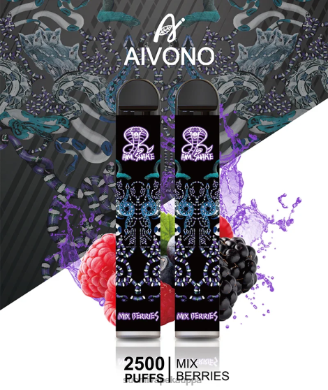 Vape Kauppa - sekoita marjoja Aivono AIM SNAKE 2500 0B8L312