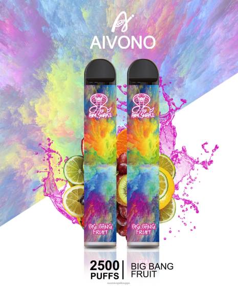 Vape Nesteet - big bang -hedelmiä Aivono AIM SNAKE 2500 0B8L322