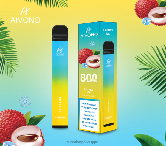 Vape Nesteet - litsi jäätä Aivono AIM PLUS 800 0B8L182