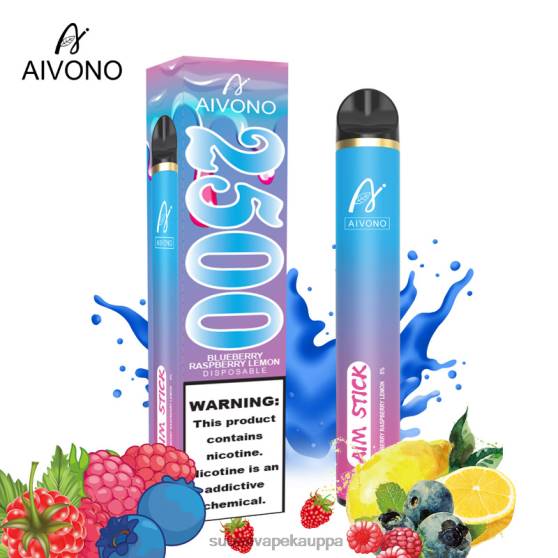 Vape Nesteet - mustikka vadelma sitruuna Aivono AIM STICK 2500 0B8L154