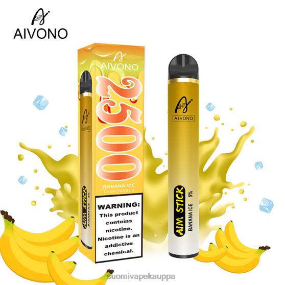 Vape Netistä - banaani jää Aivono AIM STICK 2500 0B8L151