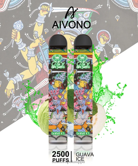 Vape Netistä - guava jäätä Aivono AIM SNAKE 2500 0B8L307