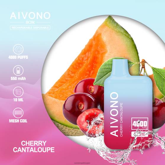 Vape Netistä - kirsikka cantaloupe Aivono AIM BOXX 4000 0B8L223
