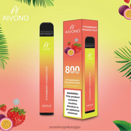 Vape Netistä - mansikka passionhedelmä Aivono AIM PLUS 800 0B8L195