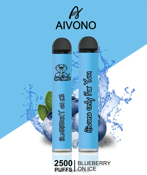 Vape Netistä - mustikka jäällä Aivono AIM SNAKE 2500 0B8L299