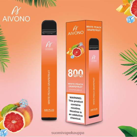 Vape Netistä - valkoinen persikka greippi Aivono AIM PLUS 800 0B8L199