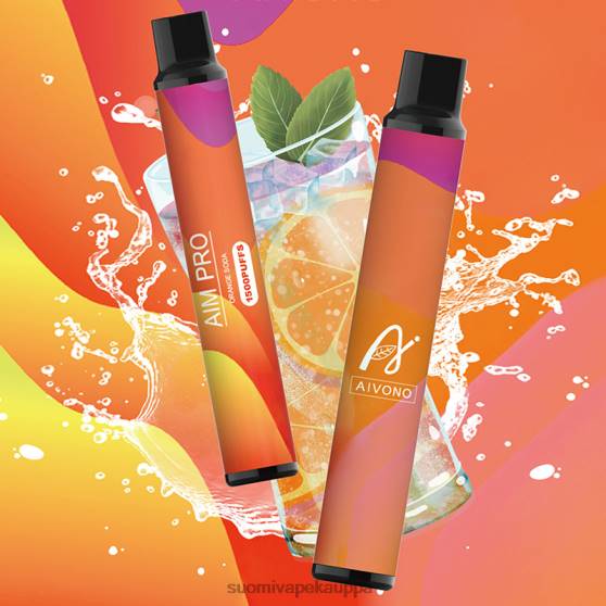 Vape Suomi - appelsiinilimsa Aivono AIM PRO 1500 0B8L165