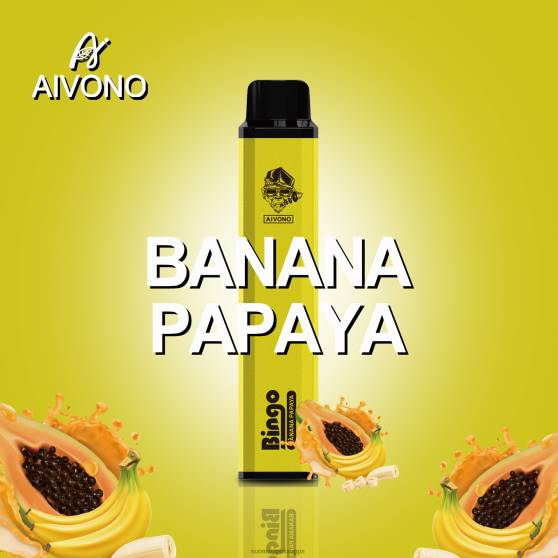 Vape Suomi - banaani papaija Aivono AIM BINGO 4000 0B8L137