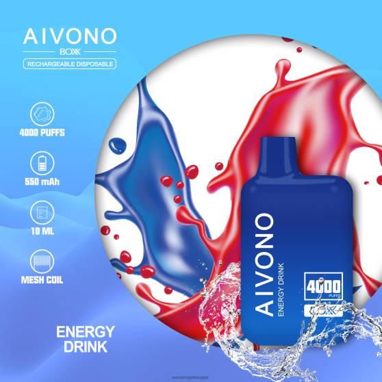 Vape Suomi - energiajuoma Aivono AIM BOXX 4000 0B8L225