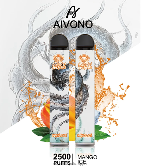 Vape Suomi - mango jäätä Aivono AIM SNAKE 2500 0B8L313