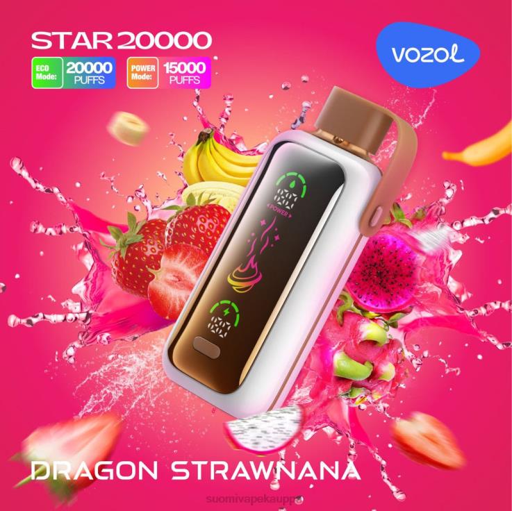 Vape Box - lohikäärme strawnana VOZOL STAR 20 000 Z006D8