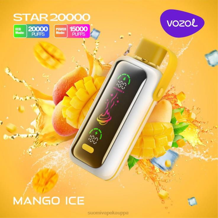 Vape Box - mango jäätä VOZOL STAR 20 000 Z006D13