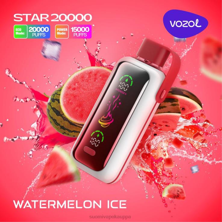 Vape Box - vesimeloni jäätä VOZOL STAR 20 000 Z006D3