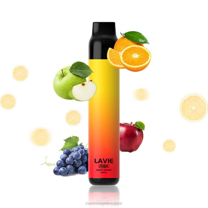 Vape Kauppa - rypäle appelsiini 8D4V280 LAVIE BAR 5000 puhallusta - max