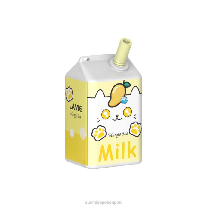 Vape Nesteet - mango jäätä 8D4V178 LAVIE MILK 7000 suihketta