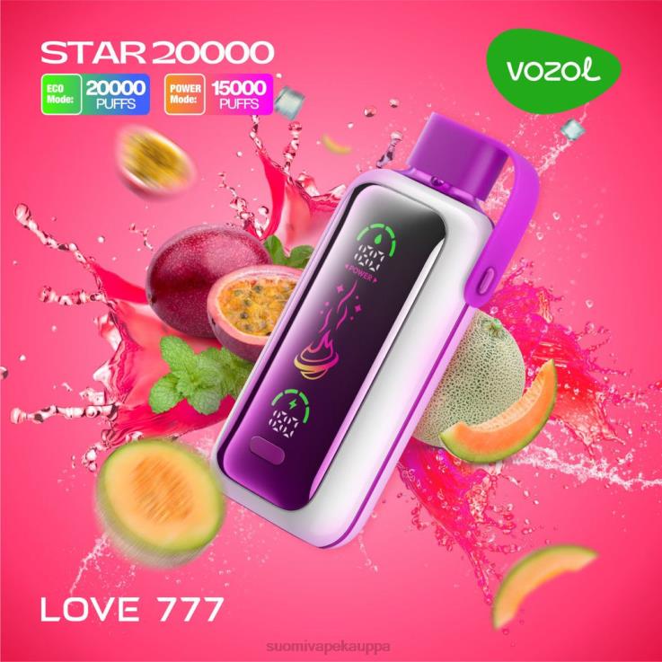 Vape Nesteet - rakkaus 777 VOZOL STAR 20 000 Z006D12