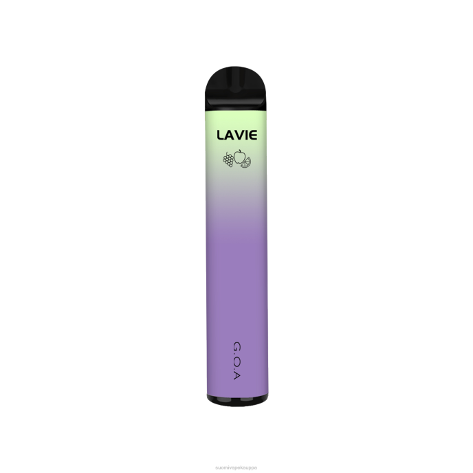 Vape Nesteet - rypäle appelsiini omena 8D4V306 LAVIE BAR 1600 hengitystä