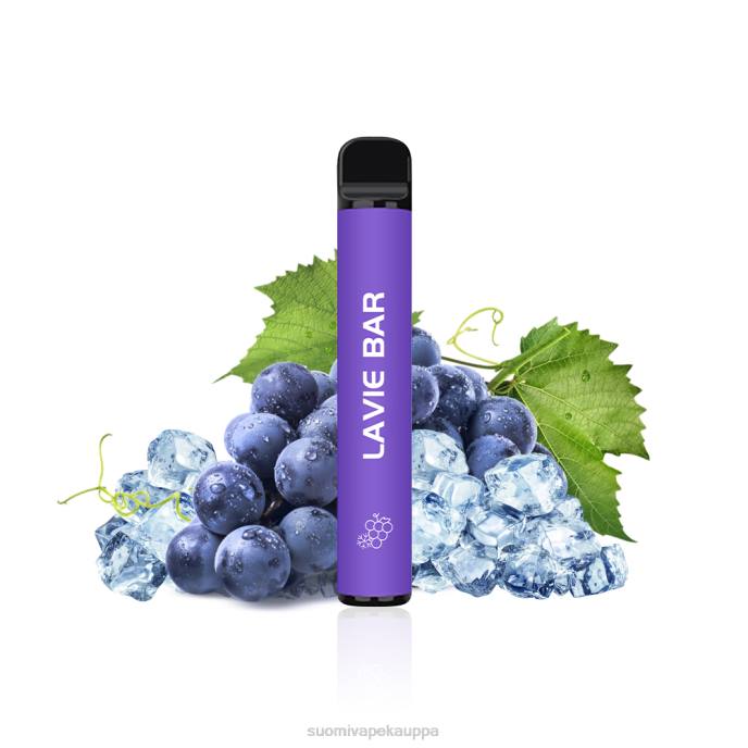 Vape Nesteet - rypäleen jäätä 8D4V322 LAVIE BAR 2% versio 800 puffaa