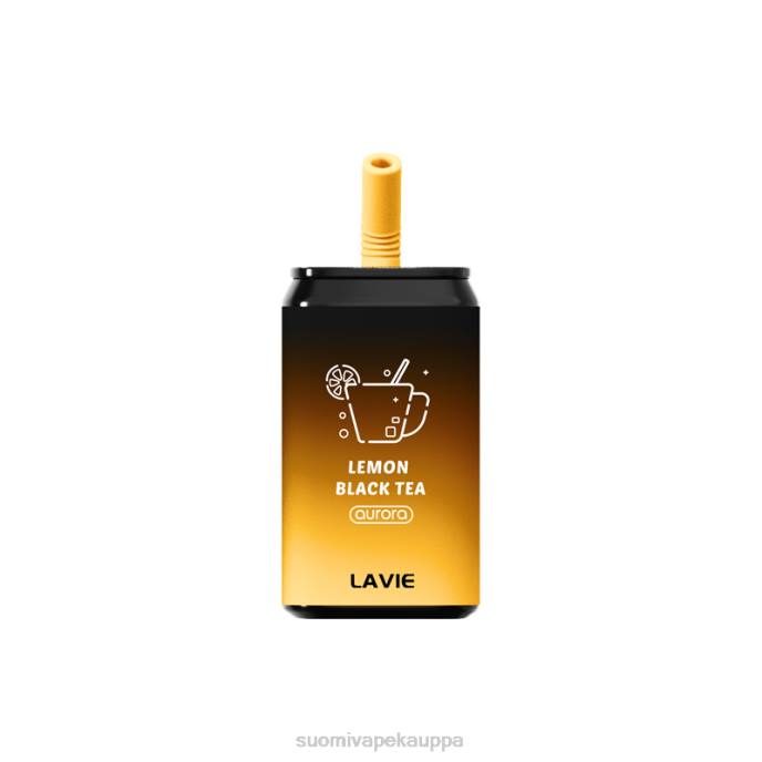 Vape Nesteet - sitruuna musta tee 8D4V150 LAVIE Aurora 11 000 suihketta