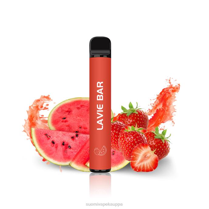 Vape Netistä - vesimeloni mansikka 8D4V327 LAVIE BAR 2% versio 800 puffaa