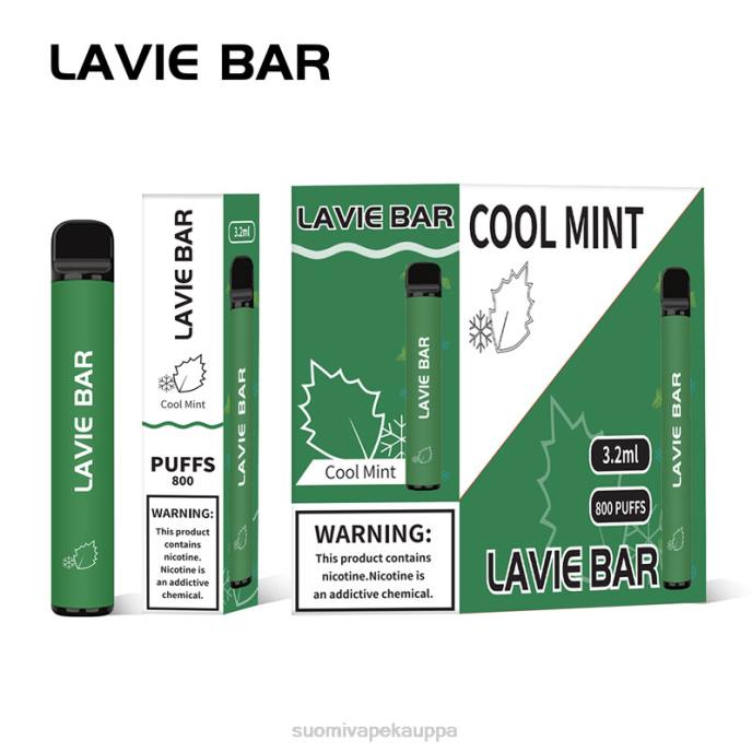 Vape Netistä - viileä minttu 8D4V311 LAVIE BAR 800 puhallusta