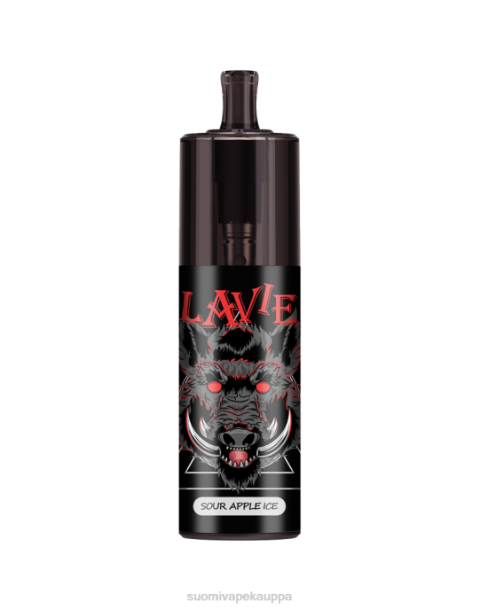 Vape Suomi - hapan omenajää 8D4V329 LAVIE COLOUR BAR 10000 puhalluksen ilmavirran säätö