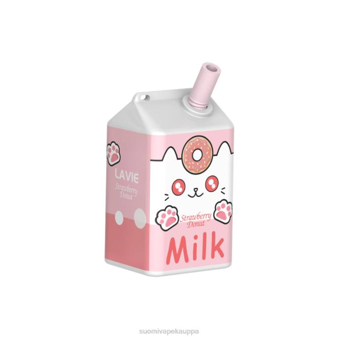 Vape Suomi - mansikka munkki 8D4V177 LAVIE MILK 7000 suihketta