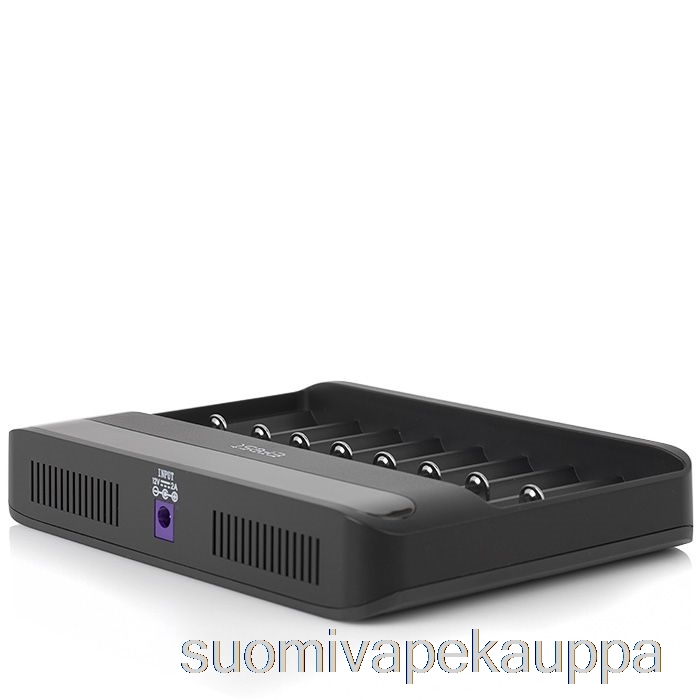 Vape Netistä Efest Lush Q8 8-paikkainen älykäs Akkulaturi