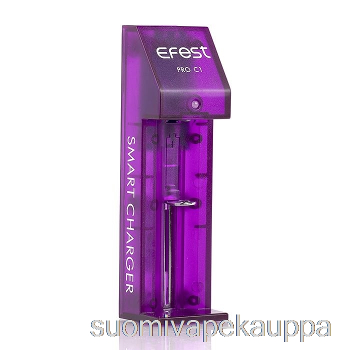 Vape Kauppa Efest Pro C1 1-paikkainen älykäs Akkulaturi