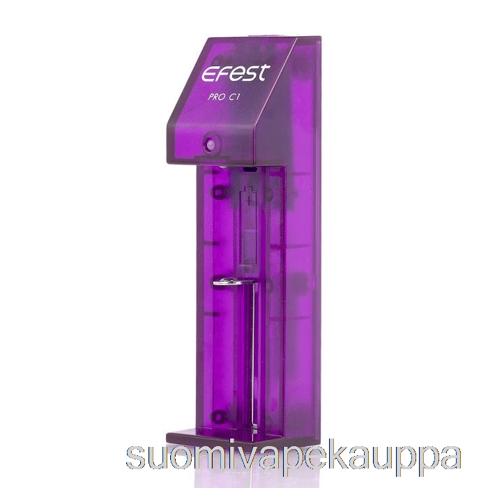 Vape Kauppa Efest Pro C1 1-paikkainen älykäs Akkulaturi