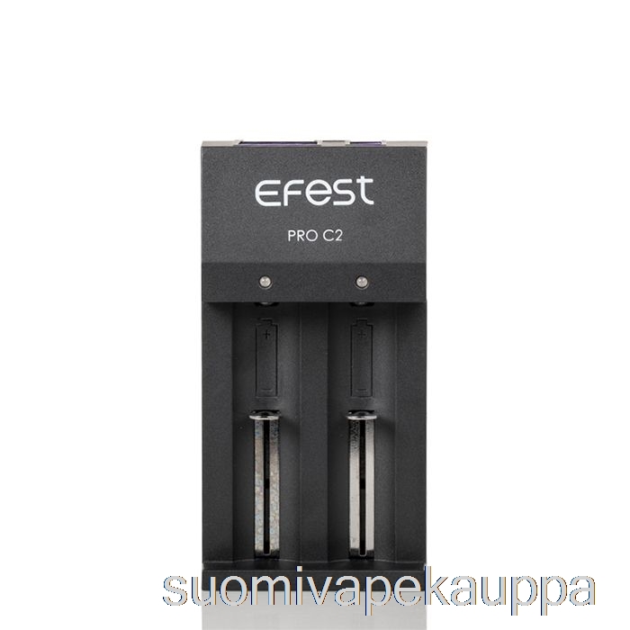 Vape Netistä Efest Pro C2 2-paikkainen älykäs Akkulaturi
