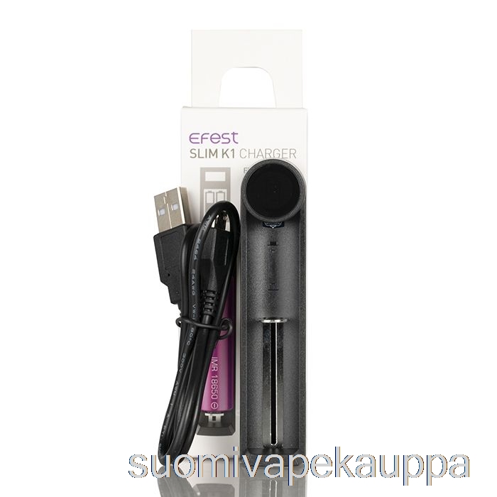 Vape Nesteet Efest Slim K1 Yksipaikkainen Akkulaturi