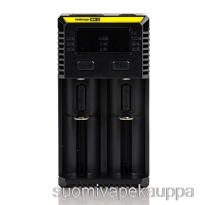 Vape Suomi Nitecore I2 Akkulaturi (2-paikkainen)