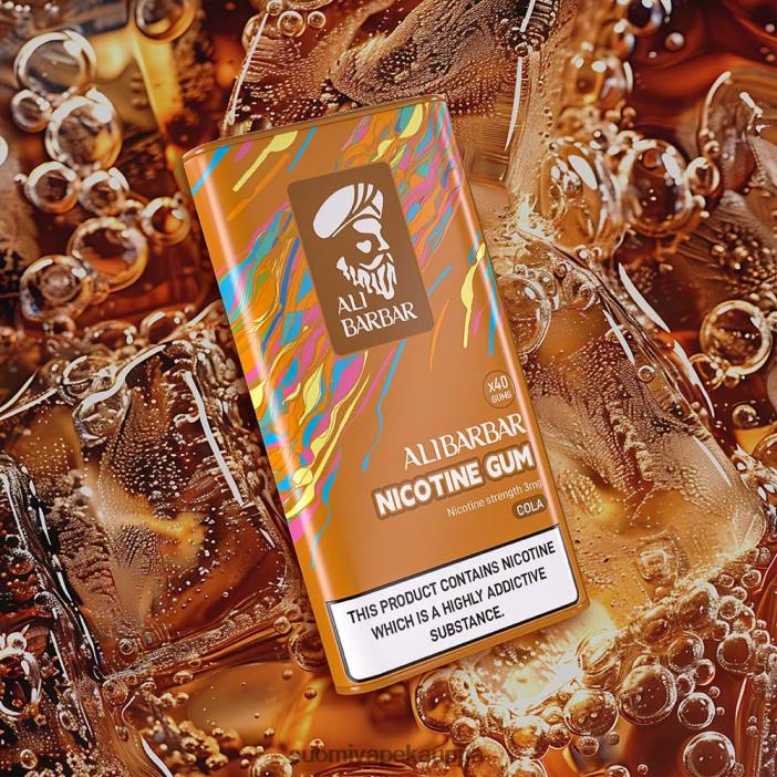 Vape Netistä - Alibarbar nikotiinipurukumi cola 4FZ699