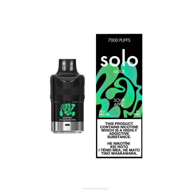 Vape Kauppa - Solo MAX pod X4V480 hapan omena