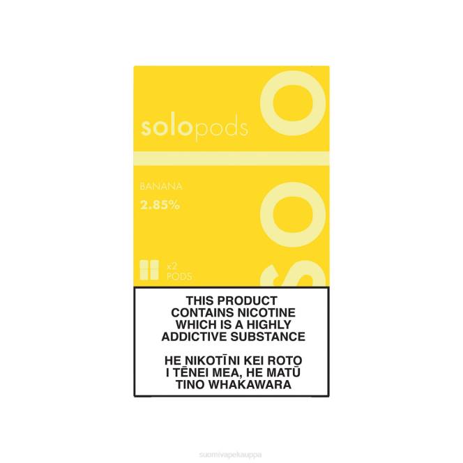 Vape Kauppa - Solo vaihtokotelo 2 kpl X4V464 banaani