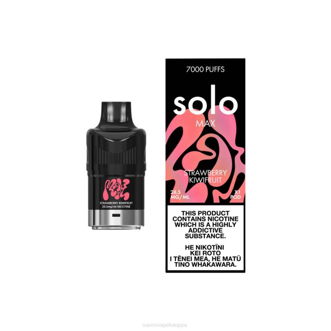 Vape Nesteet - Solo MAX pod X4V474 mansikka kiivi