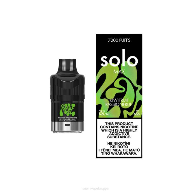 Vape Nesteet - Solo MAX pod X4V490 kiivi passionhedelmä