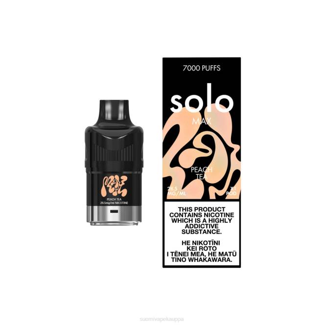 Vape Netistä - Solo MAX pod X4V479 persikka tee