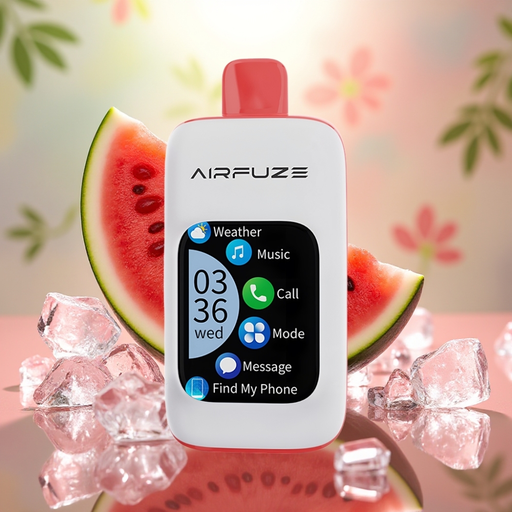 AirFuze Smart 30000 Tupakka Kosketusnäyttö Vesimelonijää Hajuton